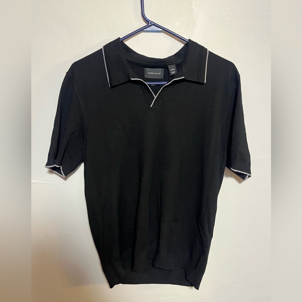 Perry Ellis Men's Polo in Black